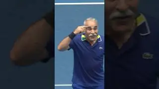 DO NOT hit it at Mansour Bahrami! 😬