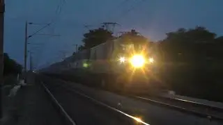 Twilight Show | GMO WAG9 | Jaipur Superfast Express | Indian railways