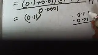 Decimal based solution # basic concept 