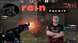 rain FACEIT Ranked POV - dust2 - 2022.09.18