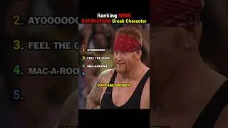 WWE Superstars Caught Breaking Character! 😂 | Part-3