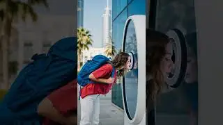 AI Barber Pod 4.0 The Future of Haircuts is Precision Perfect Cuts #hairstyle #AItech #barber