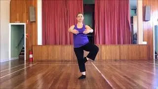 Move Through Life - Pirouette Preparation Enchainment for Beginner Ballet with Jo McDonald
