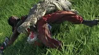Far Cry 3 Crocodile Attack