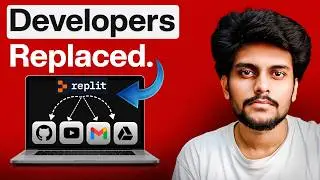 This Will Replace You: Build Anything Using AI Agents (Replit Connectors Explained)