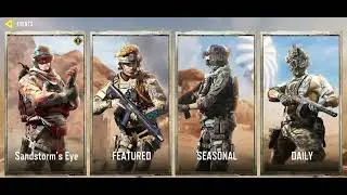 Unlocked Otter - Sand Drift Sandstorm's Eye Event | Call of Duty Mobile .