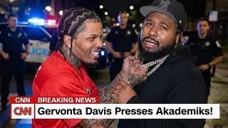 BREAKING: Gervonta Davis THREATENS DJ Akademiks As He Runs From THE FEDS!