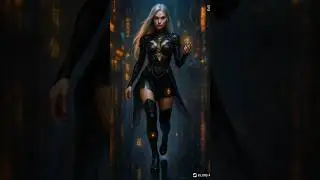 #Shorts #CyberFantasy #AIArt #FemaleWarrior  #HyperRealism #FuturisticVibes #DigitalSorceress  #art