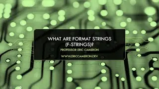 What are Python format strings (f-strings)?