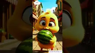 Duck melon | Funny Duck Shorts | #CuteDuck #DuckShorts #DuckAnimation  #cuteduck #cute