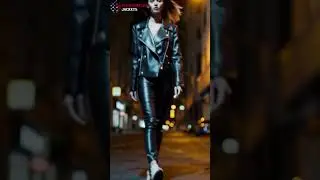 Women Biker Black Leather Jacket #jacket #women #shorts #usa