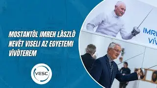 Mostantól Imreh László nevét viseli az egyetemi vívóterem