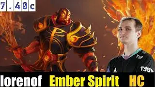 🤯 lorenof [Ember Spirit] MID - 7.40c - DOTA 2 HIGHEST MMR MATCH#dota2  #dota2gameplay