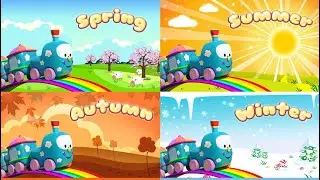 Flying Trainy 4 Seasons - mobile game. Loco games studio