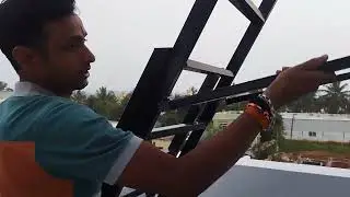 BANGALORE#folding sidi kese banata hai # how to make a  folding ladder