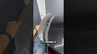 Попробовал установить новый спойлер на багажник от ​⁠@WestCoastEuros, но вышло не очень хорошо😅 #...