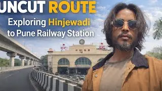 Exploring Hinjawadi to Pune Railway Station/ Vlog1 / Uncut Route