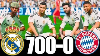 FC 25 -MESSI RONALDO NEYMAR & MBAPPE | ALL STARS | REAL MADRID 100-0 BAYERN MUNICH