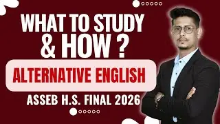 Alternative English HS Final 2026 | Most Probable Questions & Important Chapters | ASSEB
