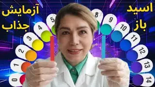 شیمی دوازدهم،فصل اول،جلسه هشتم، پاک کننده خورنده، آزمایش شناسایی اسید باز با تغییر رنگ کاغذ شناساگر