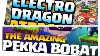 Best Pushing Attack Mass Electro  and Amazing Pekka Bo-bat attack stratgey