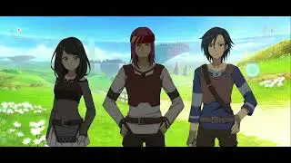 Playing SAOgame for the first time #music #game #gameplay #animegames #swordartonline #gamer #gaming