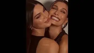 Kendall Jenner, Bella Hadid & Hailey Bieber 👀🔥❤️ #viral #shorts #edit #fashion #model #vibes #runway