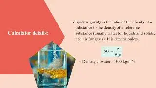 Density, Specific Gravity, and Mass of Air Calculator - ToDo Calculator