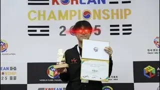 3x3 OH Korean Champion Average - 10.66 (PR)