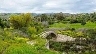 Cyprus Landscapes Video No 270 Skarfos Bridge and Watermill