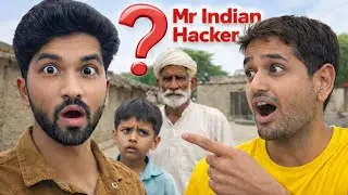 Mr Indian Hacker Gaav Mein Kitna Famous? 🤯 Logon Ka Reaction Dekh Ke Hairaan Reh Gaye | 