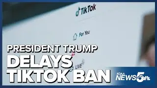 Trump delays TikTok ban again, sets new deadline for company to sell app