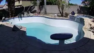 April 2024 - Timelapse Draining & Filling 19k gallon pool