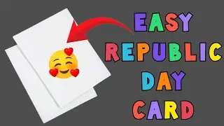 How to make Republic Day Card | Republic Day Card Making | DIY Republic Day Card #youtubevideo #2026