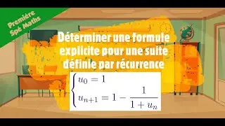 Déterminer une formule explicite pour une suite définie par récurrence.