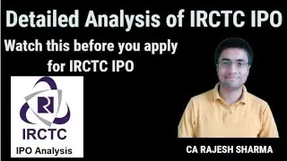 IRCTC IPO detailed Analysis | Should you apply for IRCTC IPO | FinWorld |