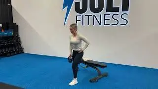 Offset Bulgarian Split Squat