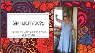 Simplicity 8096 Нерешительность, апсайклинг и начало работы над #thegreatmodulesewalong