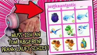 DIESER PRANK GEHT HEFTIG SCHIEF! Ich muss (wieder) ALLE MEINE LEGENDARY PETS AN TOM ABGEBEN!
