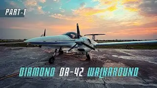 My introduction to the DIAMOND DA42 Multi Engine aircraft 😍@chimesaviationacademy | Part-1