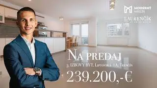 NA PREDAJ | Nadštandardný 3-izbový byt o výmer 95 m² | Trenčín