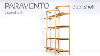PARAVENTO Bookshelf (4 panels) - Assembly Video