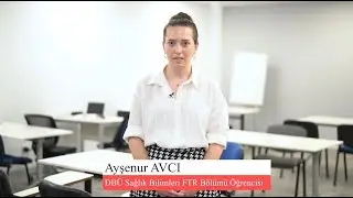 Ayşenur AVCI - DB&Uuml; Sağlık Bilimleri FTR B&ouml;l&uuml;m&uuml; &Ouml;ğrencisi
