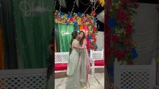 Laiba khan & Maria Malik at Laiba&rsquo;s Dholki event