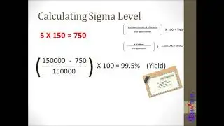 Introduction to Six Sigma   calculating sigma level