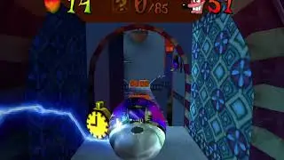 Прохождение Crash Bandicoot 3: Warped (PS) #8 - Платины - Warp Room 3