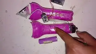 Old Torch Upgrade 🔥 Lead Acid Battery Remove | Lithium Ion Cell Install | Torch Modification