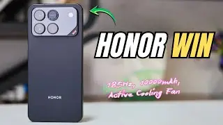 Подробный обзор Honor WIN: Snapdragon 8 Elite Gen5, игры с частотой обновления 185 Гц и батарея 1...