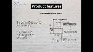 ZVP2106GTA-VB is a P-channel SOT223 package MOS tube