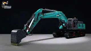1/14 LESU SK5LC RC Digger Remote Control Hydraulic Excavator Painted Assembled Vehicles DIY